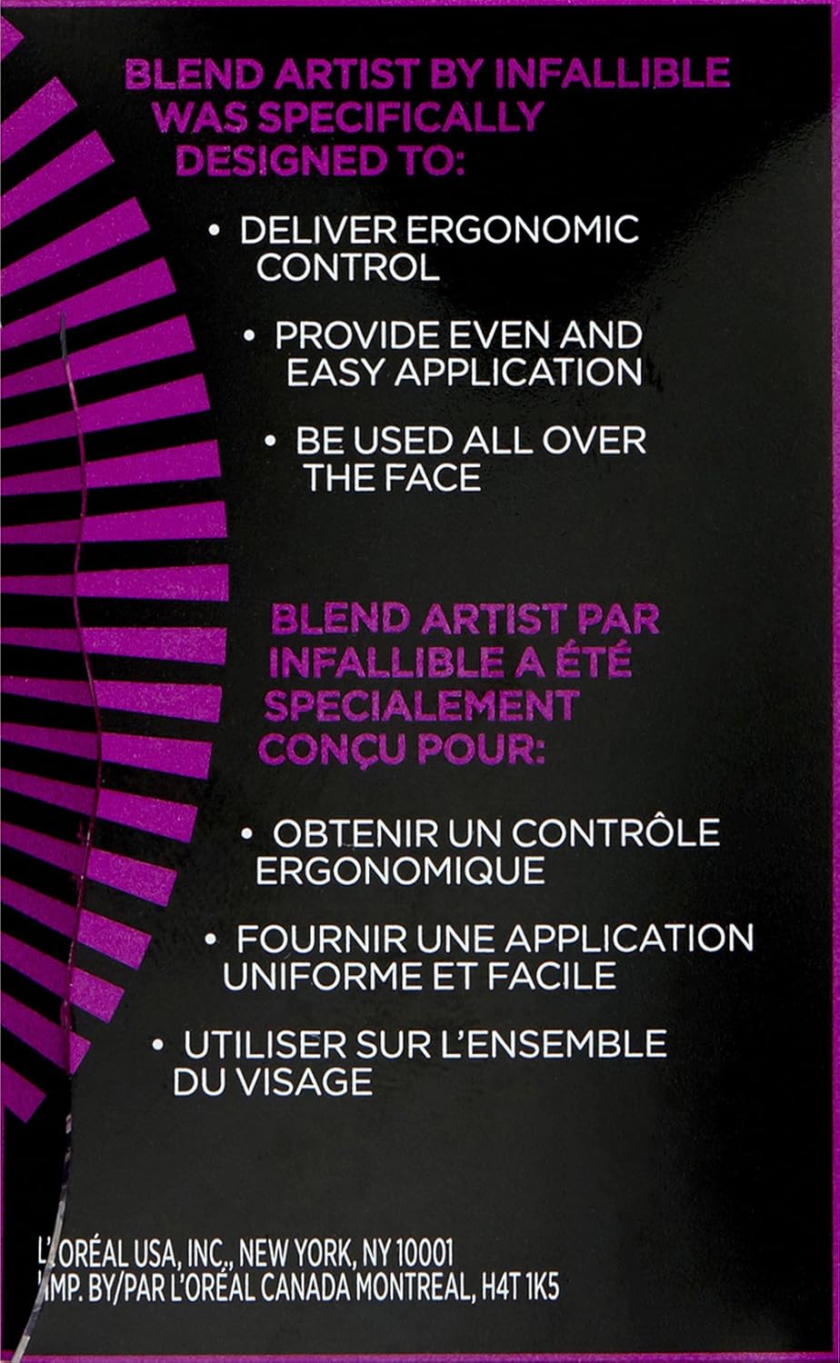 L'Oreal Paris Makeup Infallible Blend Artist Makeup Blender Sponge, 0.8 oz : Beauty