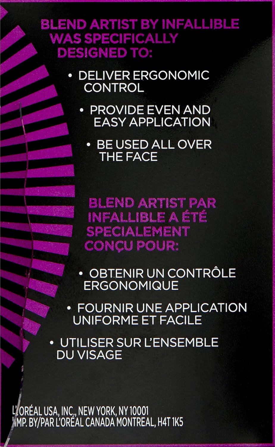 L'OrÃ©al Paris Makeup Infallible Blend Artist Makeup Blender Sponge, 0.8 oz