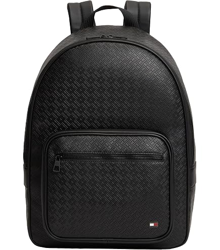 Tommy Hilfiger Mens Travel Packable Backpack,BLACK One Size