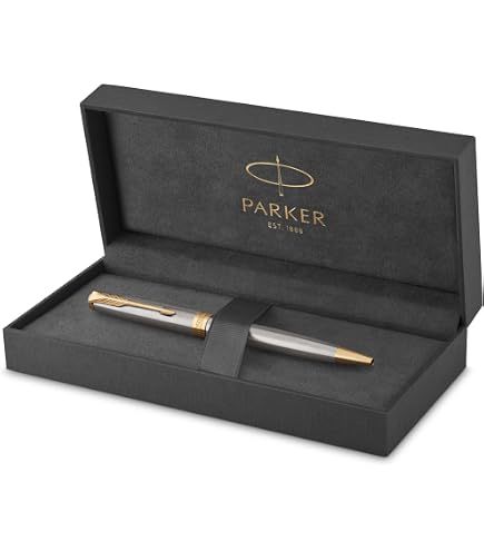 Amazon.com : Parker Sonnet Ballpoint Pen | Matte Black Lacquer
