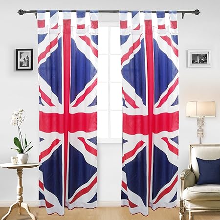 Mughnio Uk Flag Union Jack Home Restaurant Door Window Ready