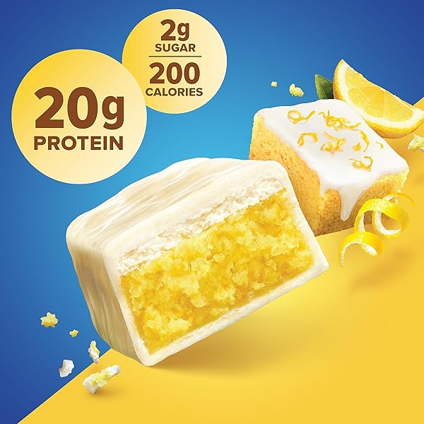PURE PROTEIN BARS NUTRITIOUS SNACKS TO SUPPORT ENERGY, LEMON CAKE, 1.75OZ