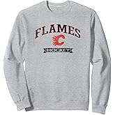 Calgary Flames Vintage Hockey Logo NHL Officially Licensed Sweatshirt