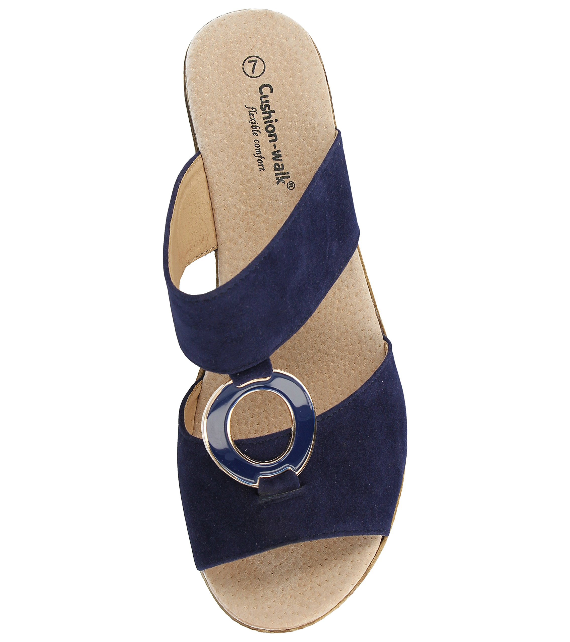 cushion walk flexible comfort ladies shoes