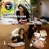 Daylight Daylight DuoPro Clamp Lamp High CRI 95+ Double Head LED 6000K view 5