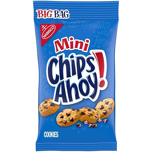 CHIPS AHOY! MINI ORIGINAL CHOCOLATE CHIP COOKIES, BIG BAG, 3 OZ