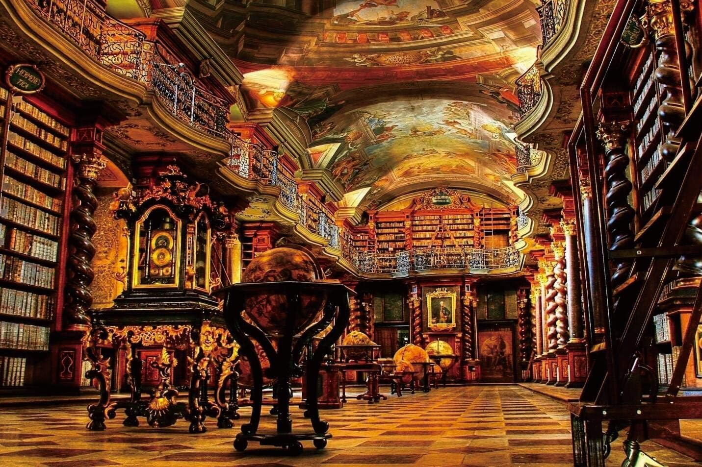 Ingooood Jigsaw Puzzle Fantasy SeriesClassical Library 1000 Pieces