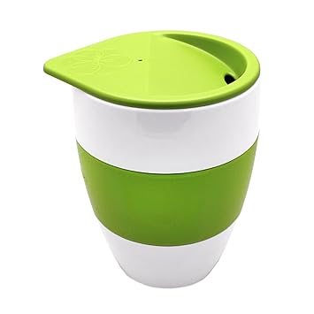 Tassimo Koziol Aromabecher To Go, Kaffeebecher, Kunststoff, Grün, 400 ml