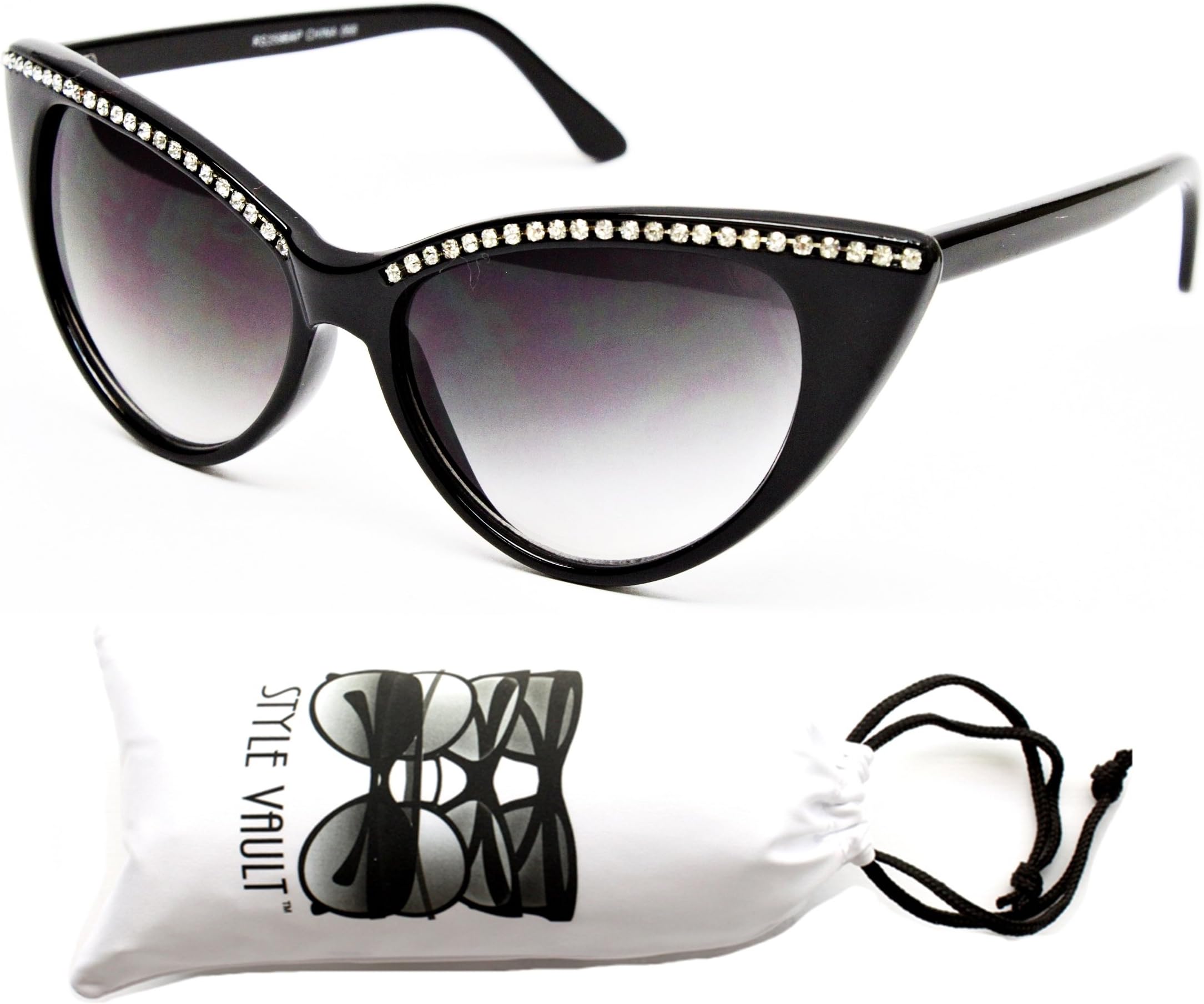 Wm528-vp Style Vault Vintage Retro classic Cateye Sunglasses