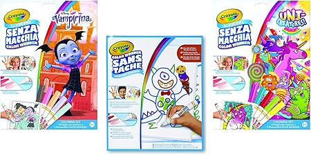 Crayola Color Wonder Kleurboek Voor Kinderen Incl Vampirina Album Unicreatures Album Wit 30 Vellen 10 Kleuren Wonder Marker Amazon Nl