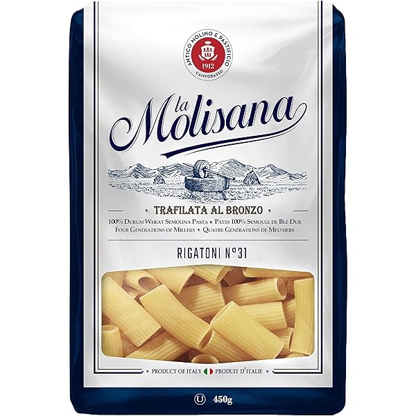 Pâtes Bio DELVERDE - Penne Rigate - Semoule De Blé Dur - Lot De 10 X 500 G