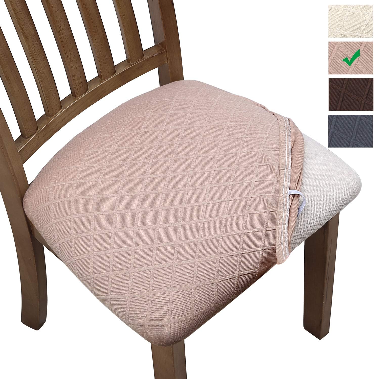 Best Stretch Dining Chair Covers Tan