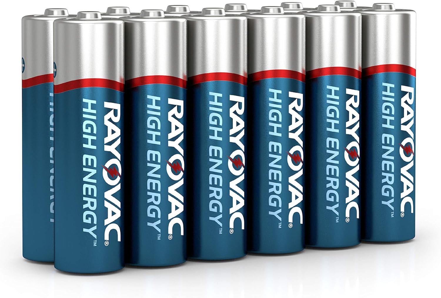 RAYOVAC AA 12-Pack HIGH ENERGY Alkaline Batteries, 815-12K: Health & Personal Care