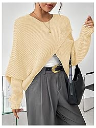 Verdusa Women's Lightweight Asymmetrical Wrap