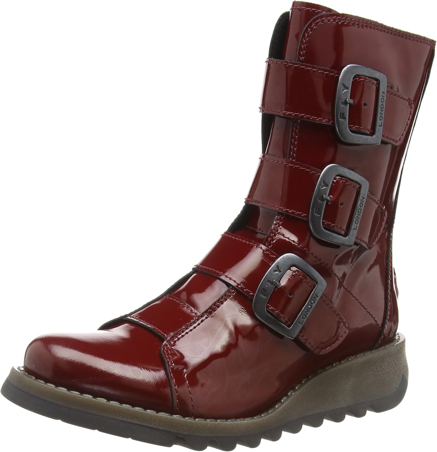 fly london red boots