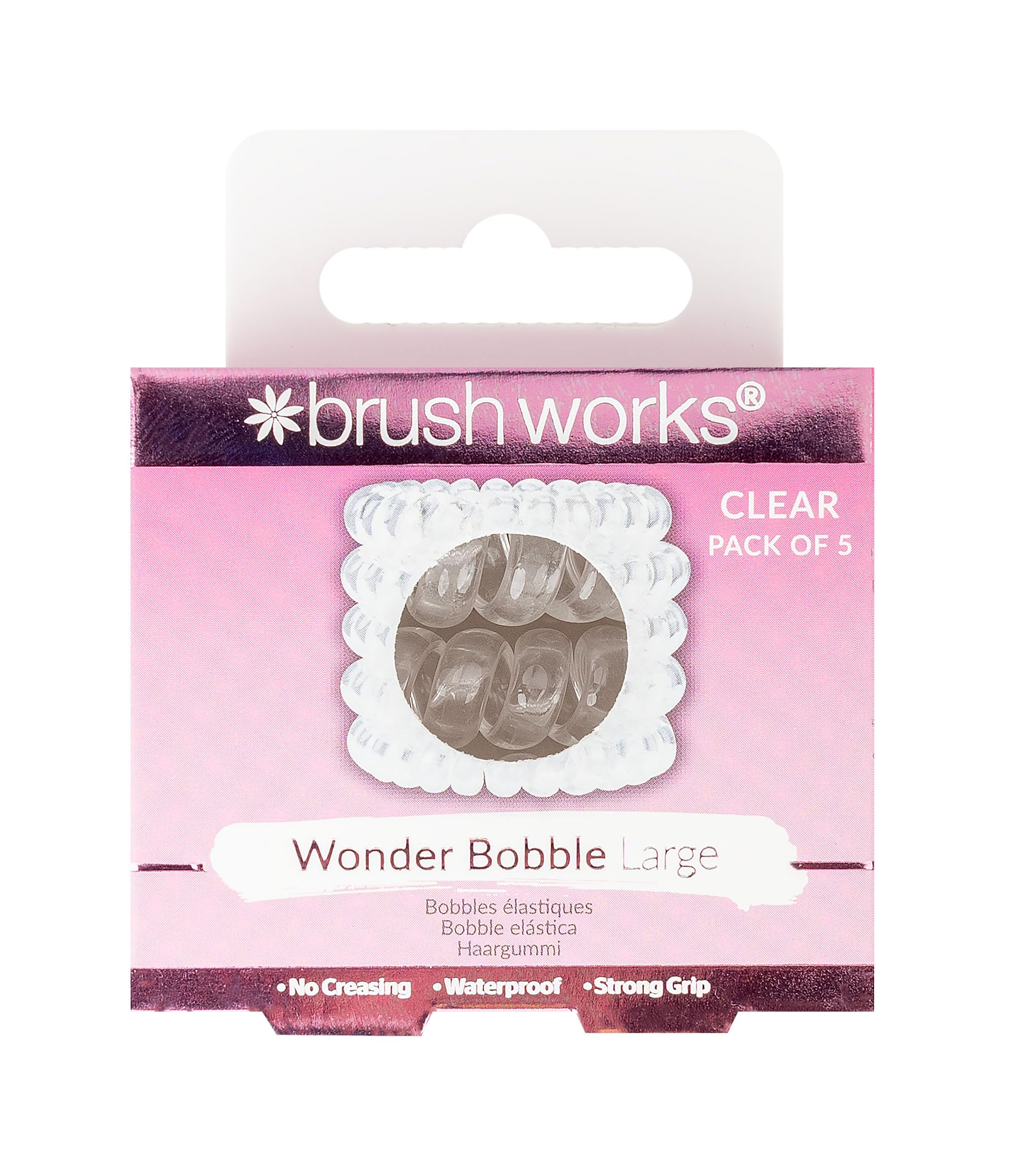 Brushworks Wonder Bobble Large Clear X 5