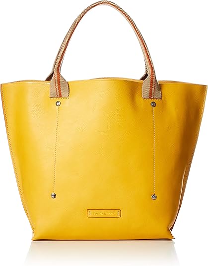 Amazon トスカネーラ インナーバッグ付き一枚革ラージショッピングトートバッグ 08 Va イエロー Toscanella トスカネーラ トートバッグ