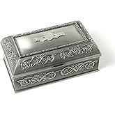 Mullingar Pewter Irish Jewelry Box Large