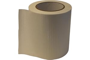 JVCC 762-BD Bi-Directional Filament Strapping Tape: 6 in. (144mm Actual) x 60 yds. / White (Opaque)