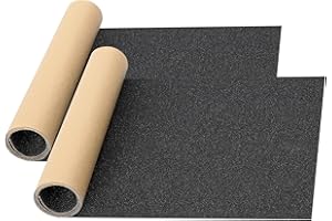 AOLABELA 2 Pcs Grip Tape, 33" x 9", No Air Bubbles, Skateboard Grip Tape, Griptape, Skateboard Tape, Scooter Grip Tape, Griptape Skateboard, Skateboard Sandpaper, 80 Grip