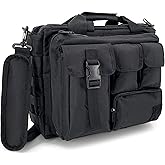 TaktZeit Military Briefcase 15.6Inch Tactical Laptop Messenger Bag Laptop for Hiking, Cycling, Camping and Daily Use