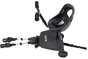Valco Baby Rover Rider Stroller Board - Universal Rider Board with Toddler Stroller Attachment and Seat Connector