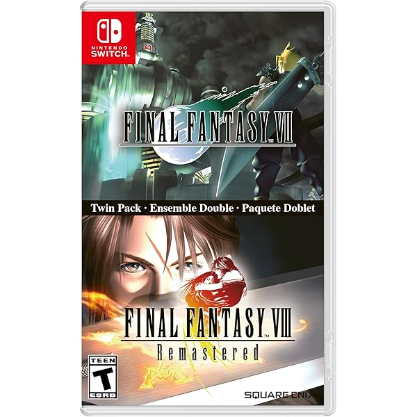 Amazon.com: Final Fantasy VII and Final Fantasy VIII Remastered
