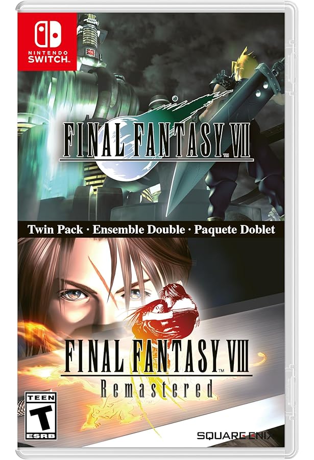 Amazon.com: Final Fantasy VII and Final Fantasy VIII Remastered