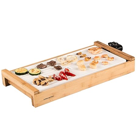 Ultratec Teppan-Yaki Grill, Keramik Tischgrill, Leistung: 1500 Watt