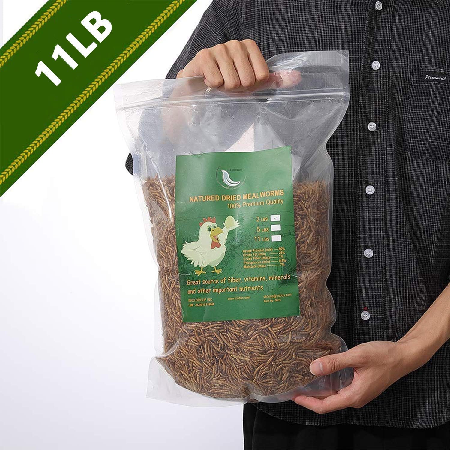 hamster food with mealworms