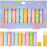 10pc Lip Balm Collection with Essential Oils - Hydrating Lip-Great Gift | Hydrating Lip Balms Infused w/Natural Healing Essential Oils - Vitamin Enriched Lip Balm Set