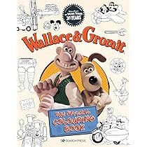 Wallace & Gromit - The Official Colouring Book | Amazon.com.br