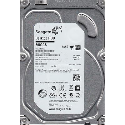 ST3000DM001, ZA5, TK, PN 1ER166-302, FW CC26, Seagate 3TB SATA 3.5 Hard Drive
