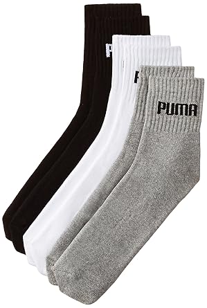 Men's Socks (Pack of 1) (8903066604910_91077602_39/42_White, Black and Grey)