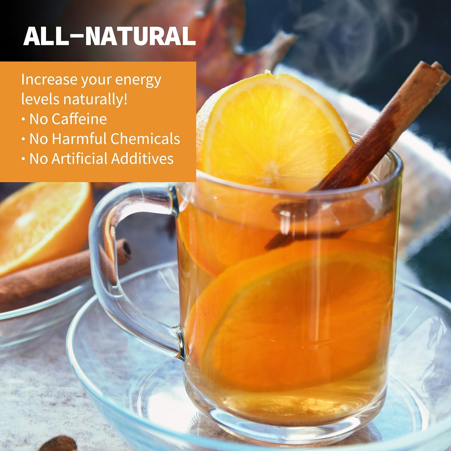 Total Tea Caffeine Free Detox Tea - All Natural - Slimming Herbal Tea for Gentle Cleansing - 25 Tea Bags : Herbal Supplements : Grocery & Gourmet Food