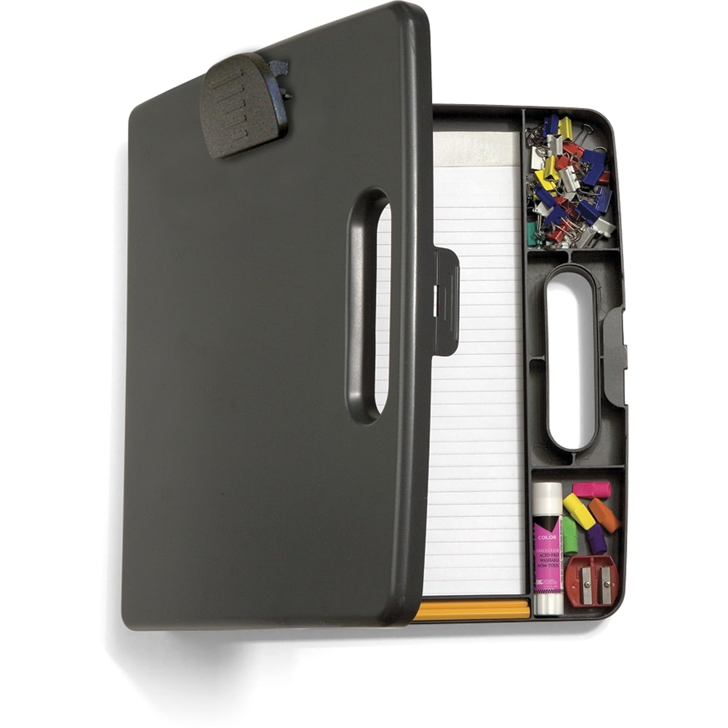 Officemate Portable Clipboard Case A4, Dark Grey, 83371 Amazon.co.uk