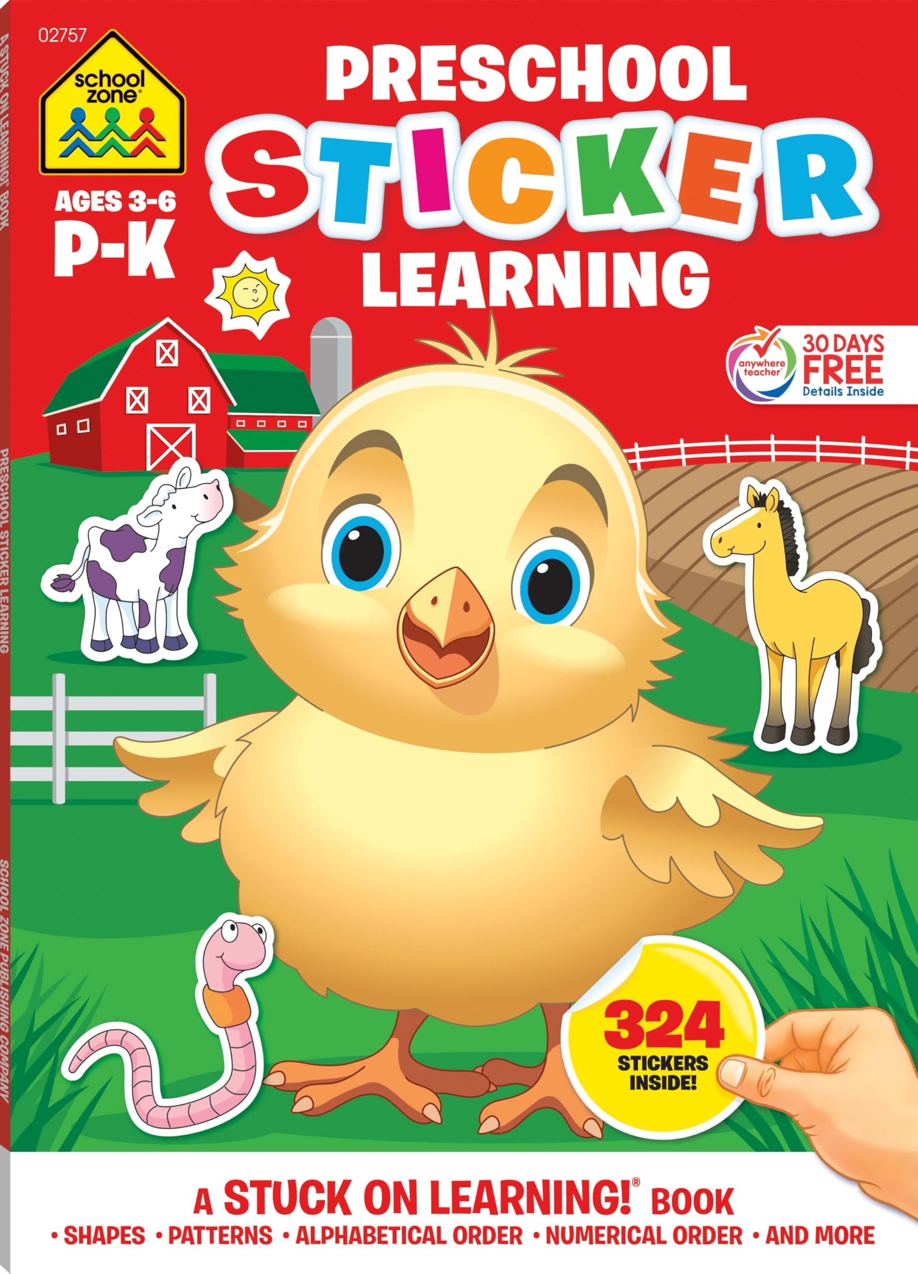 Preschool Stickers (Stuck on Learning)