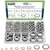 Vifmy External Tooth Lock Washers Assortment