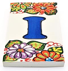 House letters 6 inch. Handpainted house letter