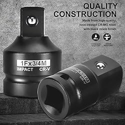 AOBEN 8 Piece Impact Socket Adapter and Reducer