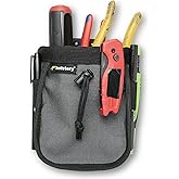 Joey Pouch | Clip-On Tool Belt Bag for Tools, Screws, and Nails - Great for an Electrician, HVAC Tech, Plumber, Carpenter, Contractor, Handy Man, and Any Tradesperson Who Wears a Small Utility Pouch