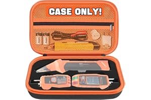 Hard Case for Klein Tools ET310 AC Circuit Breaker Finder Electric Tester & 80041 Outlet Repair Tool Kit & RT250 GFCI Outlet 