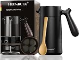 Heemburg French Press Thermal Coffee Maker 1000 ml Double Wall Stainless Steel view 8