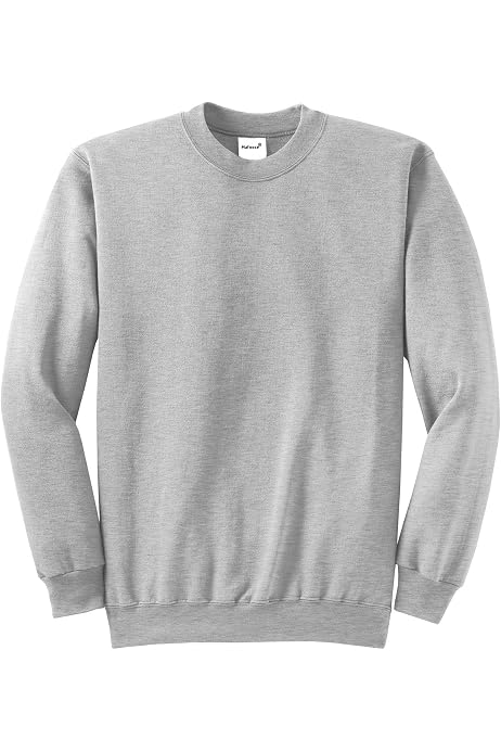 Joe's USA Adult Classic Crewneck Sweatshirt-S-Ash at Amazon Men's Clothing  store