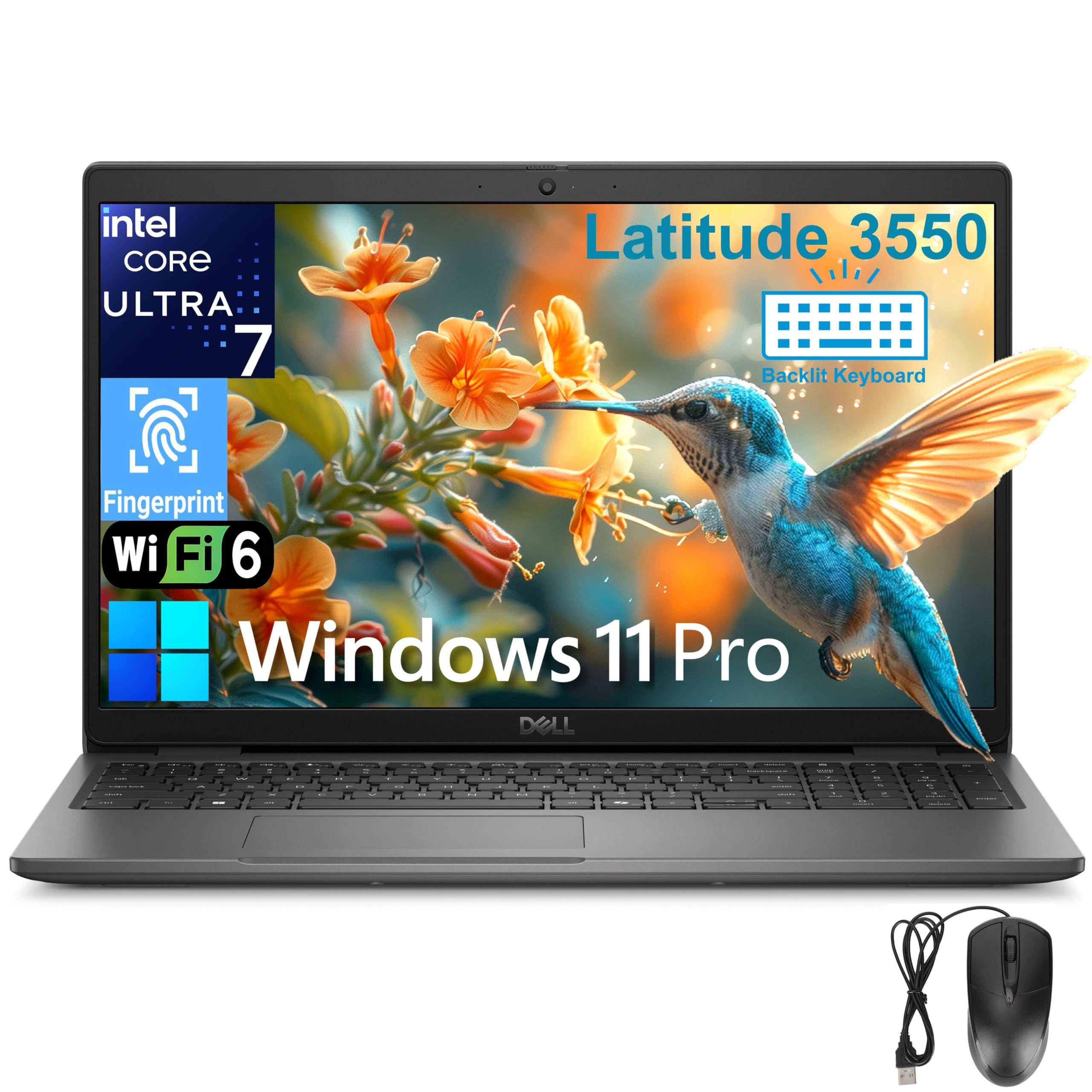 Dell Latitude 3550 Business Laptop Computer