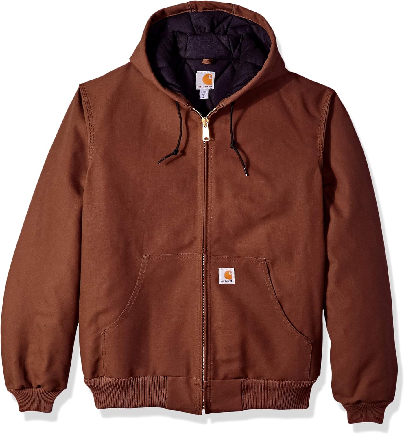 CARHARTT MEN'S QUILTED Flannel Lined Duck Active Jacket £81.36