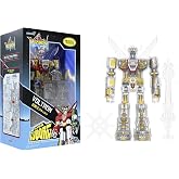 Super7 Super Cyborg Voltron (Clear) - 11" Voltron Action Figure with Accessories - Classic Cartoon Collectibles and Retro Toys