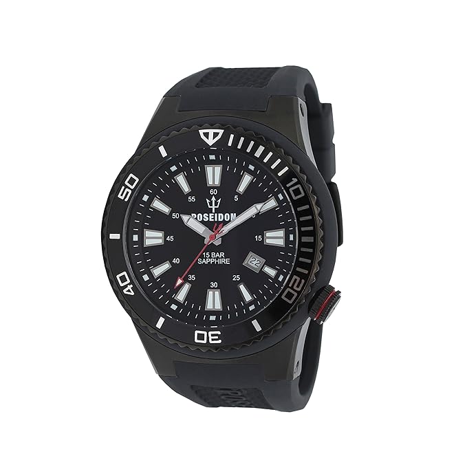 POSEIDON by KIENZLE Uhr Analog mit Silikon Armband UP00511