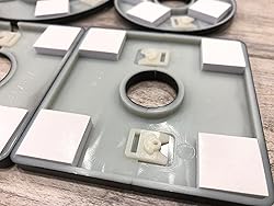 Tsnamay 2 Pcs Wall Split Flange, ABS Round