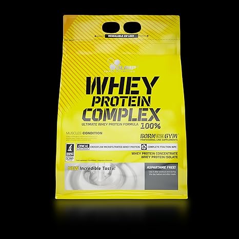 Olimp Whey Protein Complex 100% - Geschmack Orange Passionfrucht, 1er Pack (1 x 2.27 kg)